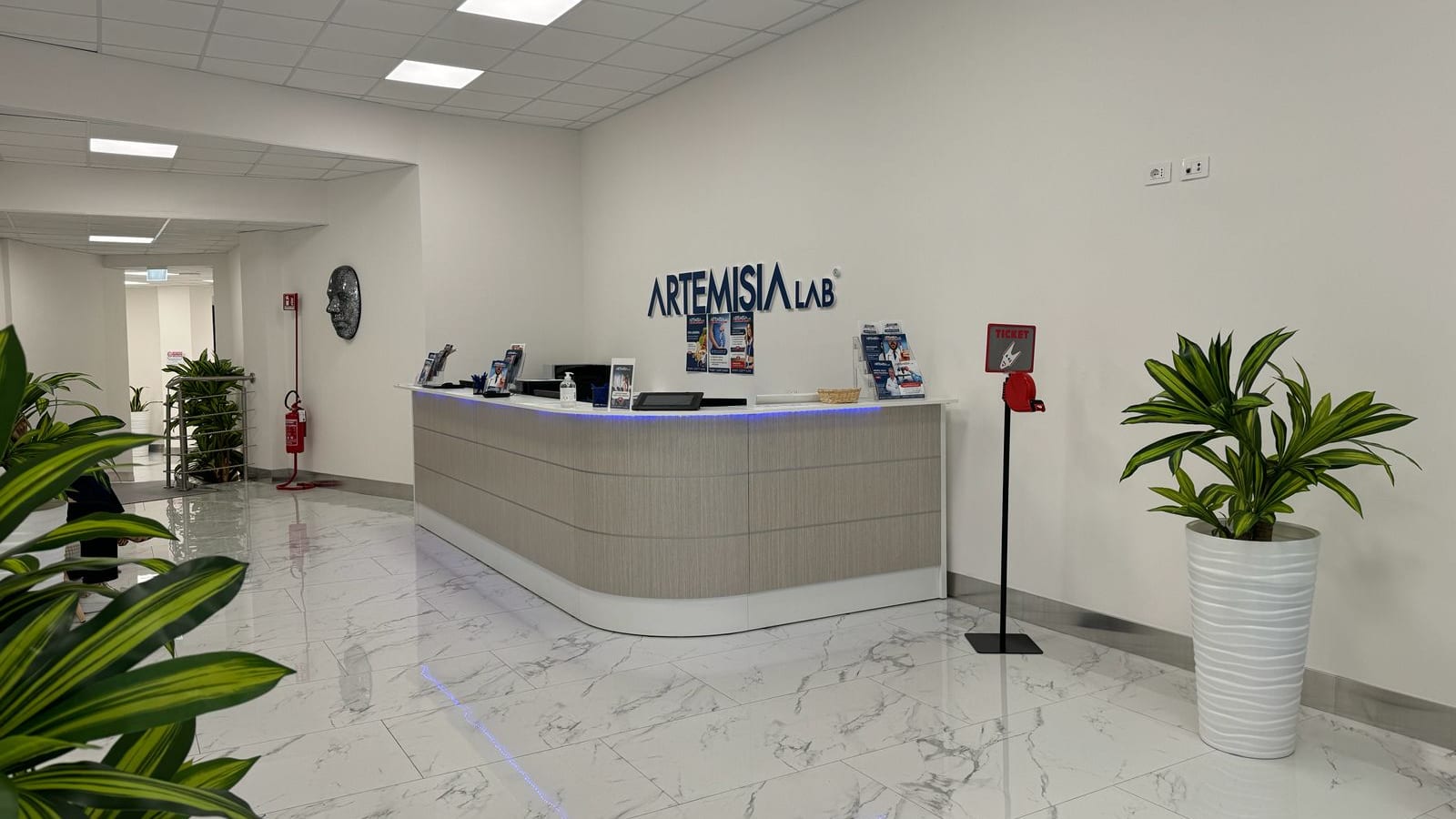 La sede di Artemisia Lab a Roma, dove si svolge il percorso di trapianto di capelli