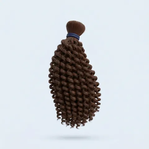 Ciocca di capelli ricci