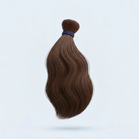 Ciocca di capelli mossi